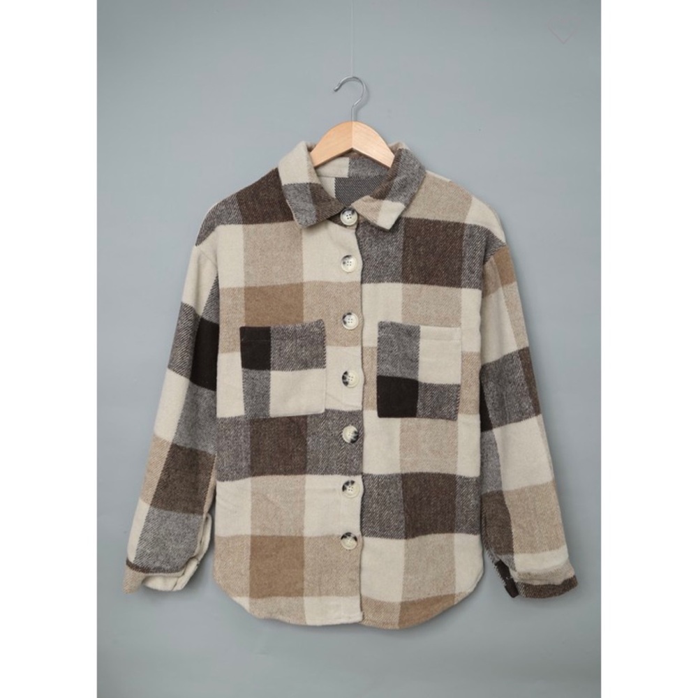 Button Down Shacket - Picture 4 of 5
